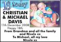 CHRISTIAN MICHAEL DAVIS